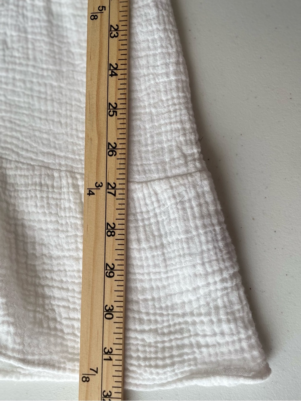 Joie White 100% Cotton Gauze Sleeveless Mini Dress | Ruffle Collar | Size Medium - Picture 7 of 7